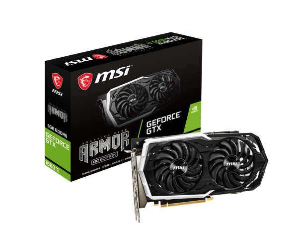 MSI GTX 1660 TI ARMOR 6G OC